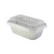 1 LB Loaf Foil Pan and Lid 6 pc