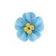 Royal Icing Petunia Light Blue