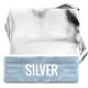 5x7 Silver Candy Foil Wrappers 125 pieces