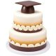 Grad Cap Belgian Chocolate PICK-UP ONLY