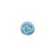 Royal Icing 1.5 inch Pastel Blue Rose 10 pieces