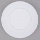 6 inch Round White Separator Plate Smooth