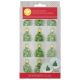 Christmas Tree Icing Decorations 12pc