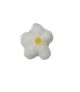 Royal Icing 0.62 inch White Drop Flower 24 pieces