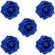 Foam Rose Royal Blue 5 pc