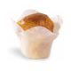 White Standard Lotus Paper Baking Cup 100pc