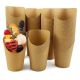 Charcuterie Fries Kraft Cups 25pc