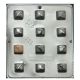Caramel Squares Chocolate Mold