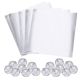 4x4 Silver Candy Foil Wrapper 125 pieces