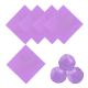 3x3 Lavender Candy Foil Wrappers 125 pieces