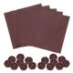 3x3 Brown Candy Foil Wrapper 125 pieces