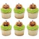 Jack O Lanterns Cupcake Rings 6 pc