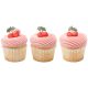 Cherries Sugar Decorations 6 pc