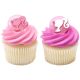 Barbie Cupcake Rings 6 pc