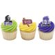 Beetlejuice Cupcake Rings 6 pc