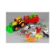 Farm Animals and Tractor 12 pc