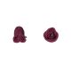 Gumpaste 1 inch Burgundy Rosebud 6 pieces