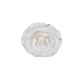 Gumpaste 3 inch White Rose