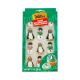 Snowman and Penguin Icing Decorations 12pc