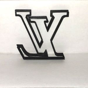 Free STL file LV Vitton cookie cutter・3D printable design to